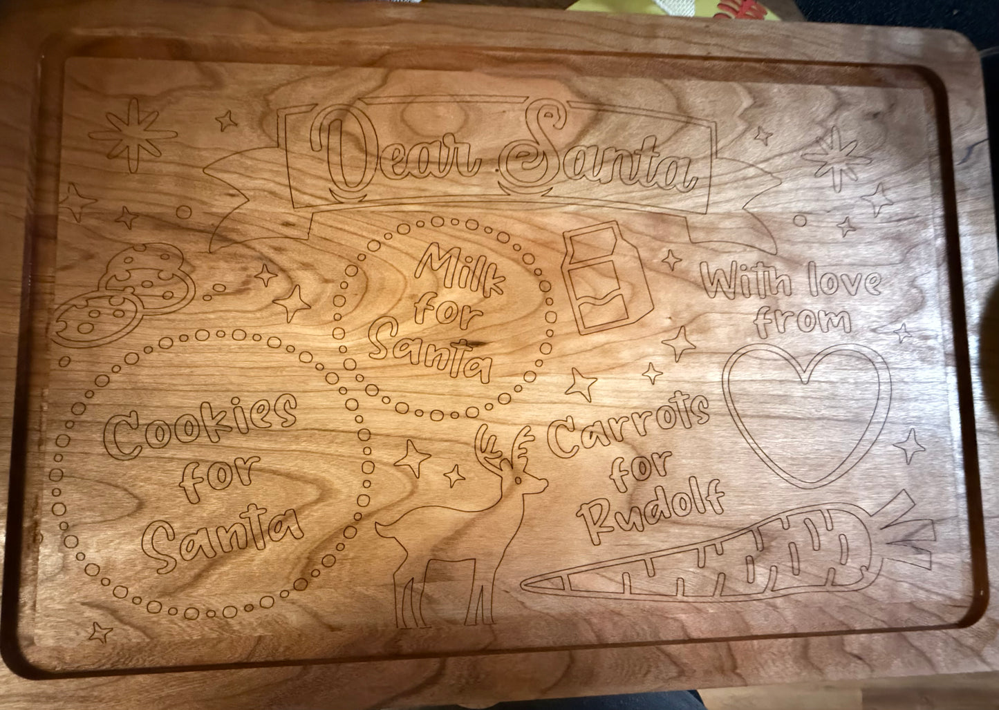 Custom Christmas board