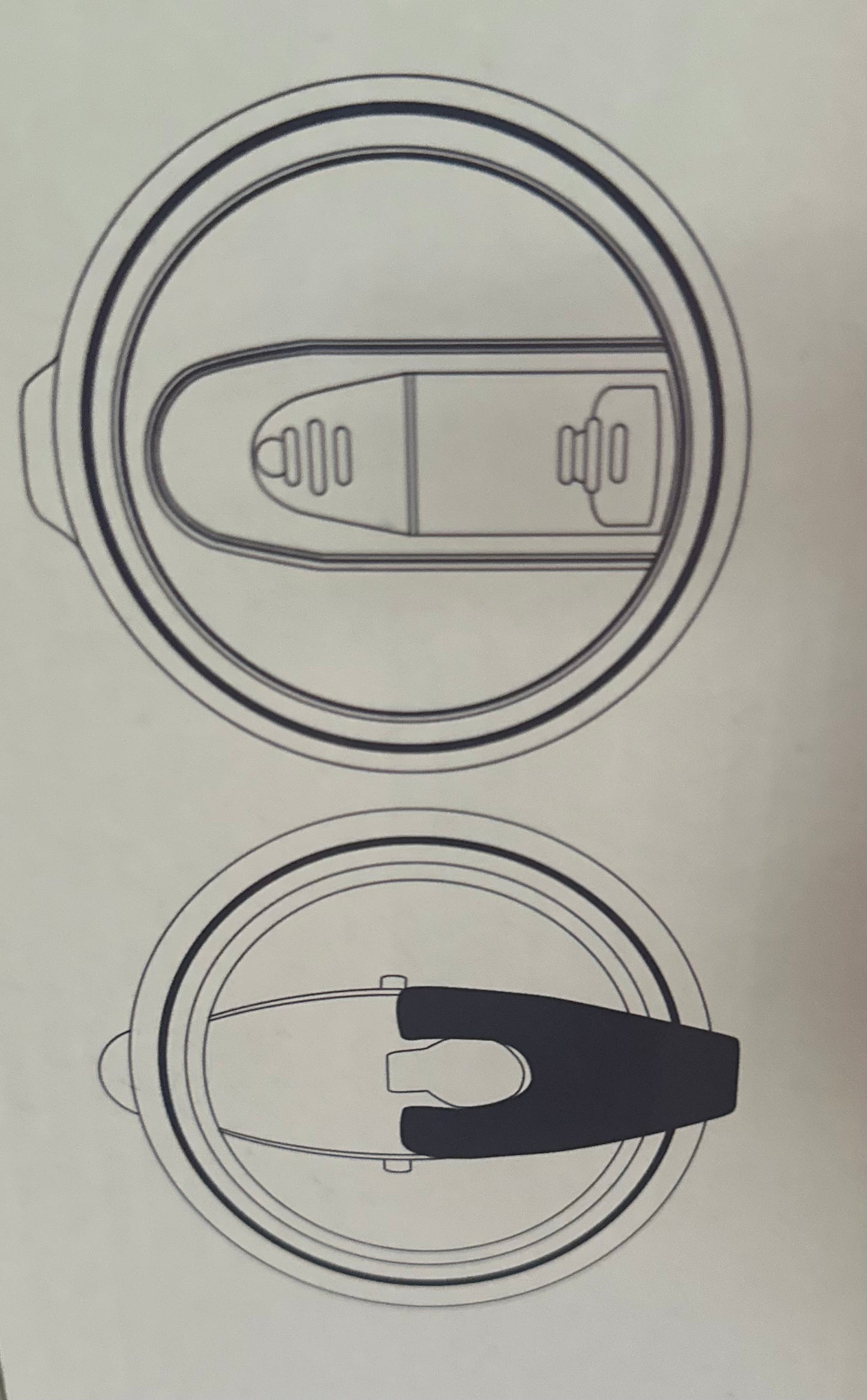 30 ounce Black Tumbler