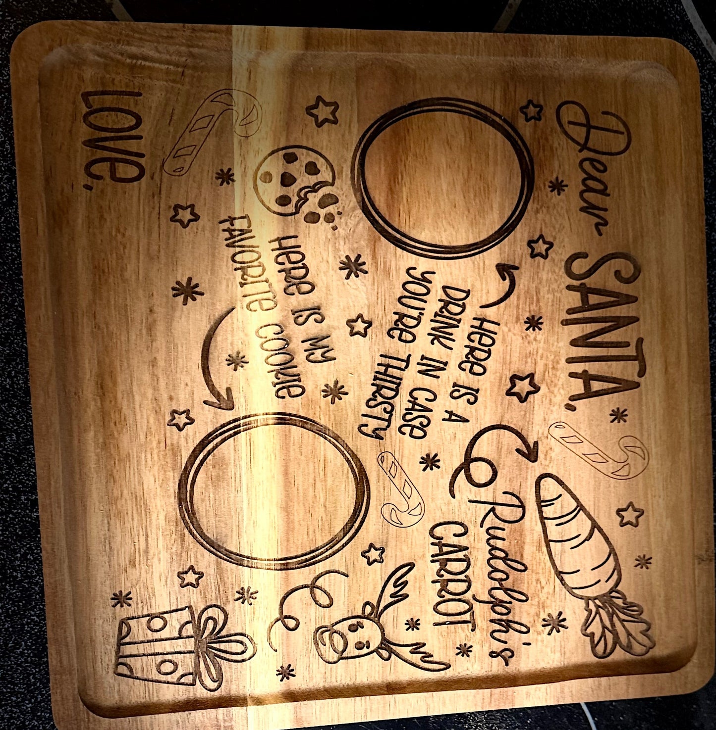 Custom Christmas board