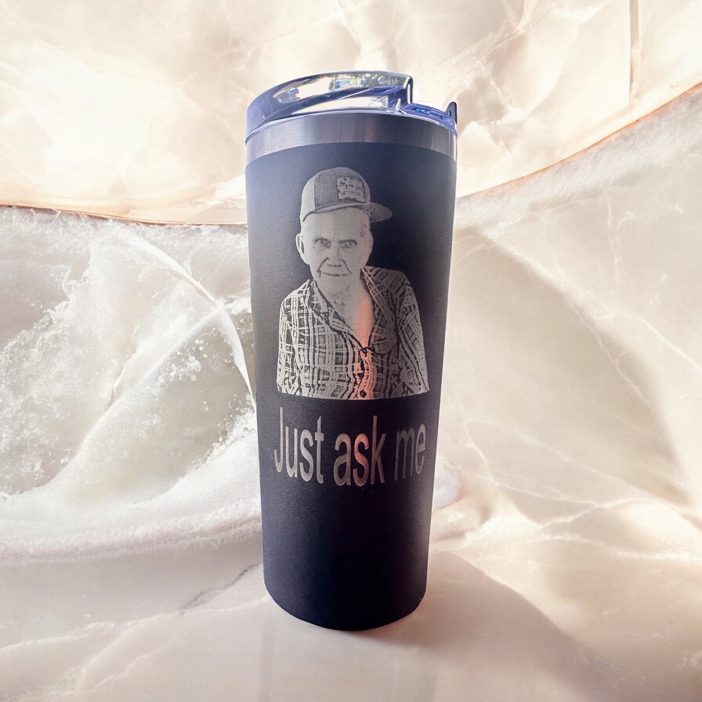 30 ounce Black Tumbler