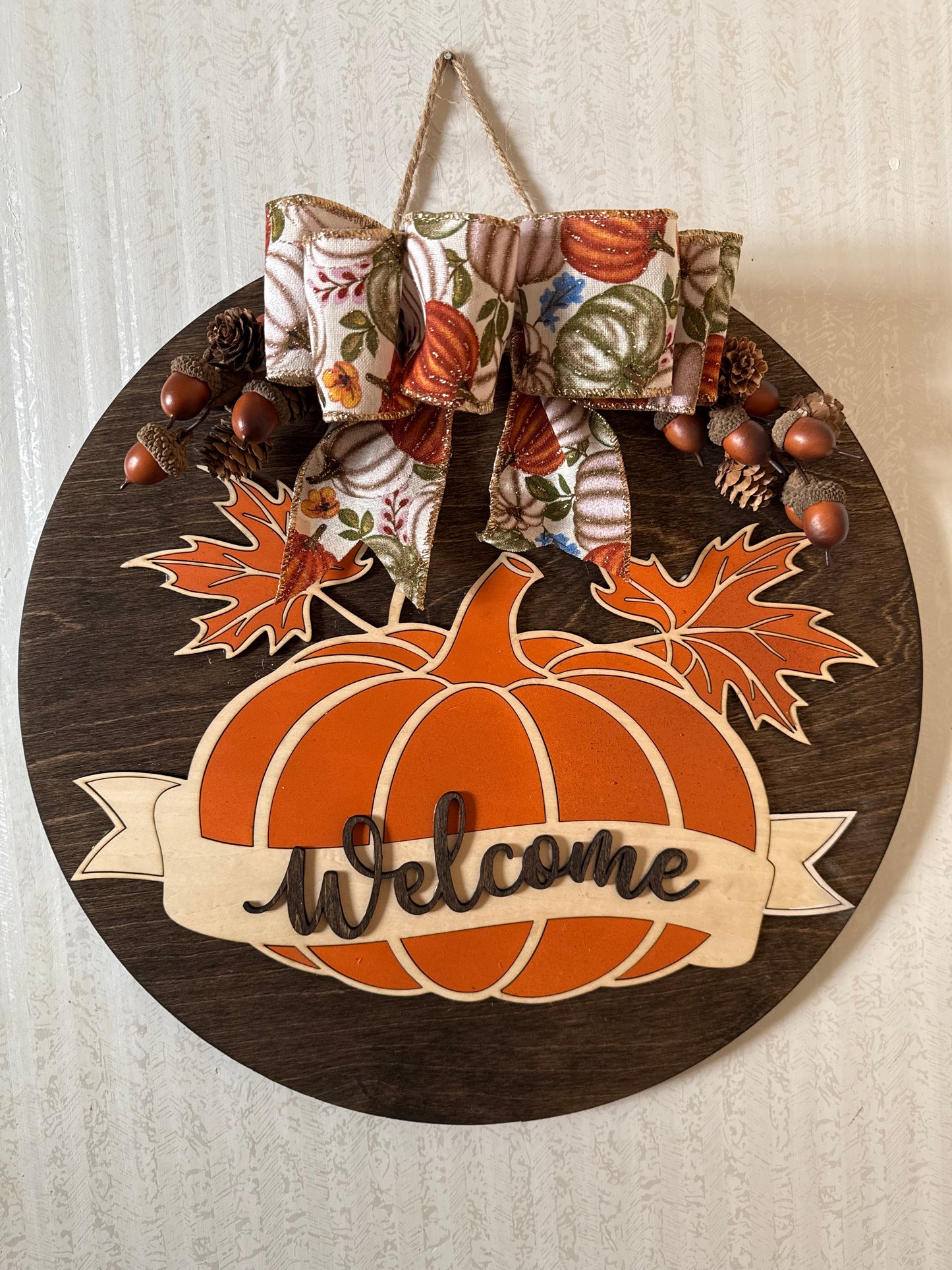 Fall door hanger