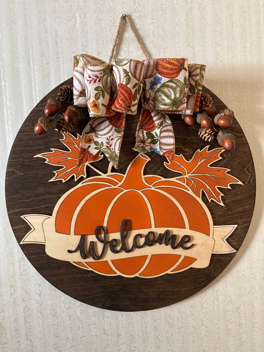 Fall door hanger